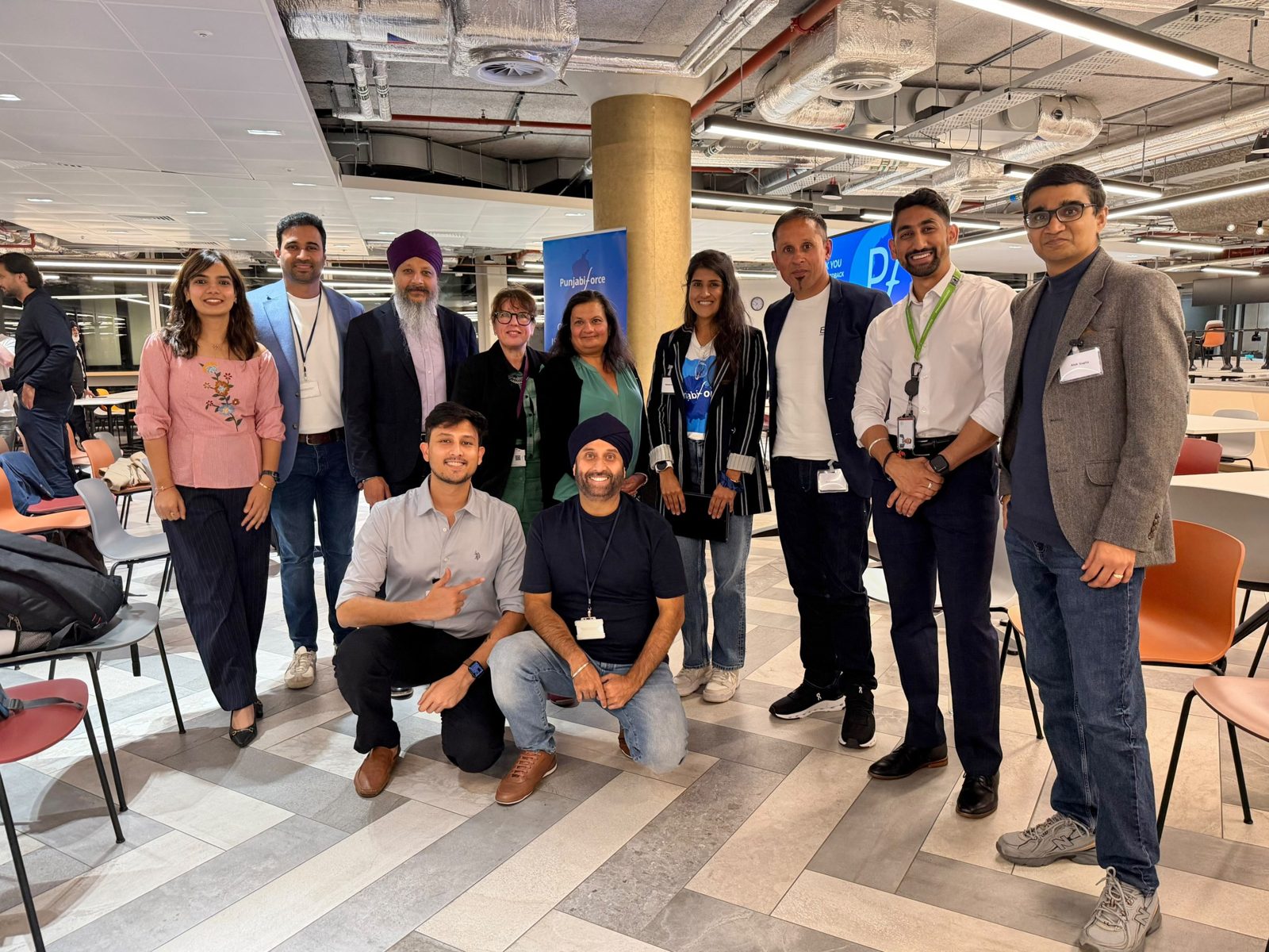 Punjabiforce speakers, mentors and members together at one of our events